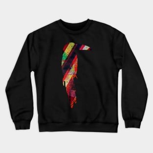 Colorful art Parott Crewneck Sweatshirt